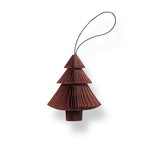 Nordstjerne Sustain Folded Ornament Tree, Dark Red