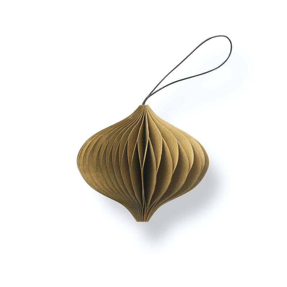 Nordstjerne Sustain Folded Ornament Onion, Camel